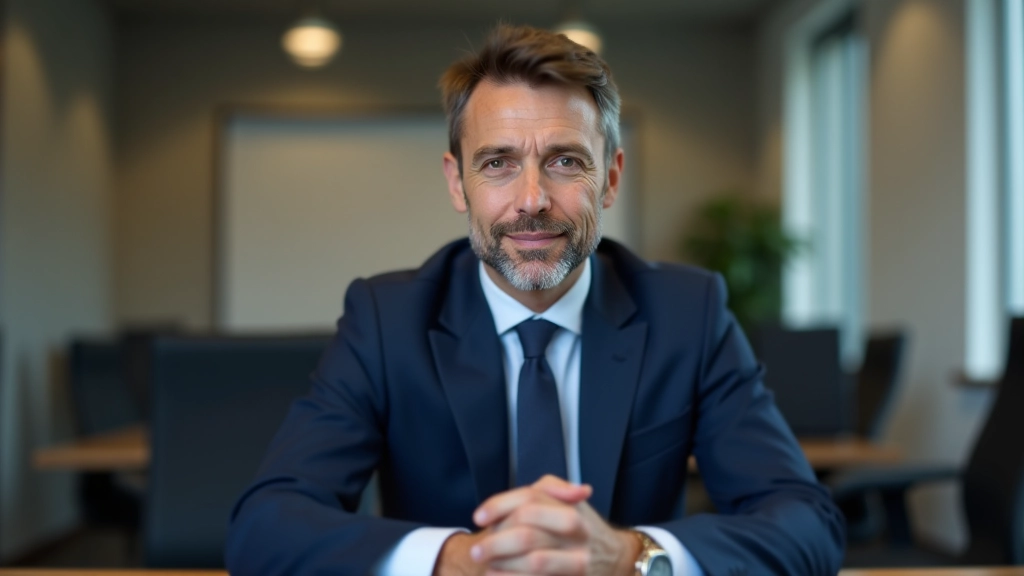 Due professionisti seduti di fronte durante una riunione, linguaggio del corpo attento e postura aperta